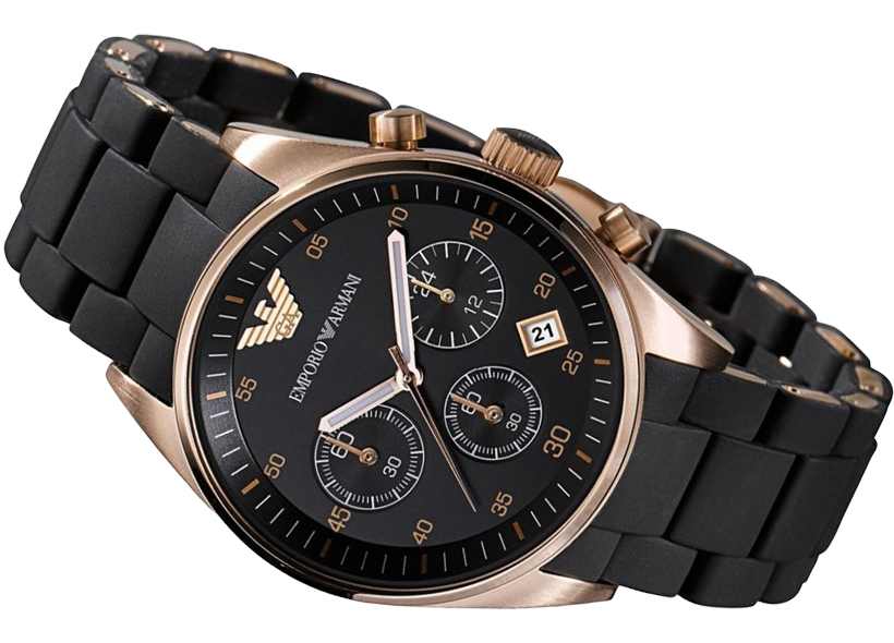 Elegancki Zegarek Męski Emporio Armani Ar5905 Zegarki Zegarki