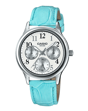Zegarek damski Casio LTP-E306L-7B datownik
