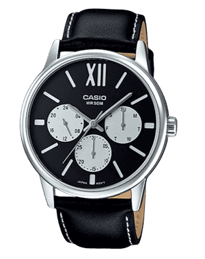 Men\'s watch Casio MTP-E312L-1B multidate