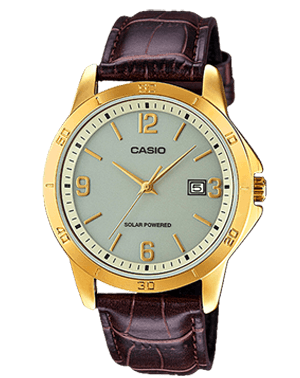 Klasyczny zegarek męski Casio MTP-VS02GL-9A solar