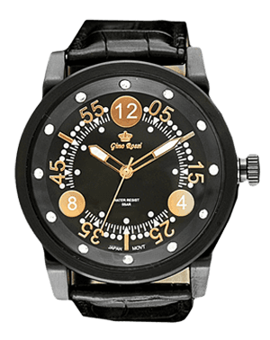 Men watch G.Rossi 3986A-1A3 BKMiedz