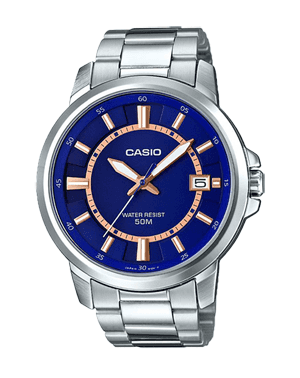 Zegarek męski Casio MTP-E130D-2A bransoleta data