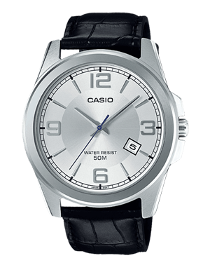 Elegancki zegarek męski Casio MTP-E138L-7A pasek
